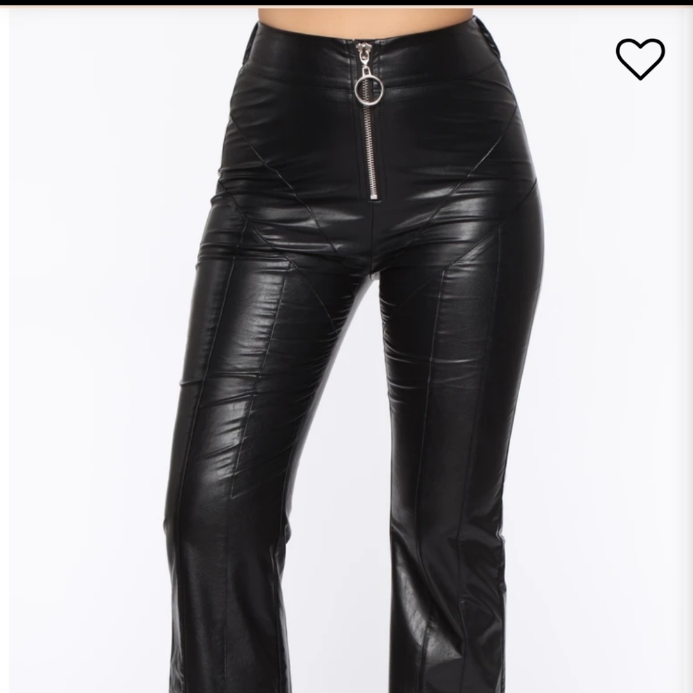 Fashion Nova PU Leather Pants